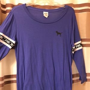 Pink Baseball Style Shirt